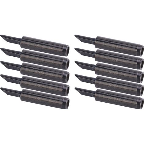 Lot de 10 pointes de rechange noires à chauffage interne pour fer à souder 900M/900MESD 900MTSK (1/5)