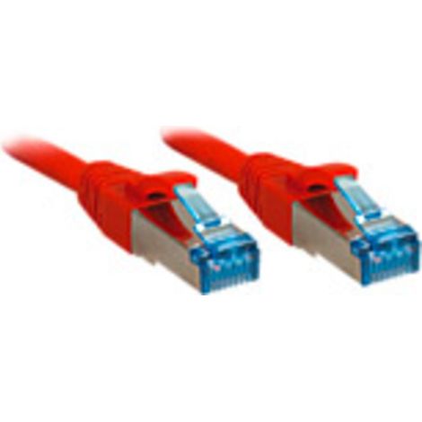 LINDY 47163 RJ45 Patchkabel CAT 6a S/FTP 1.50 m Rot 1 St.