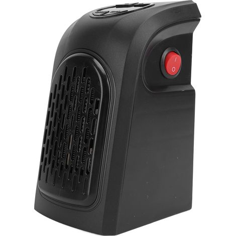 Radiateur électrique à brancher sur prise 400W avec minuterie marche/arrêt affichage numérique haute sécurité portable chauffage d'appoint de voyage prise UE 220V (1/5)