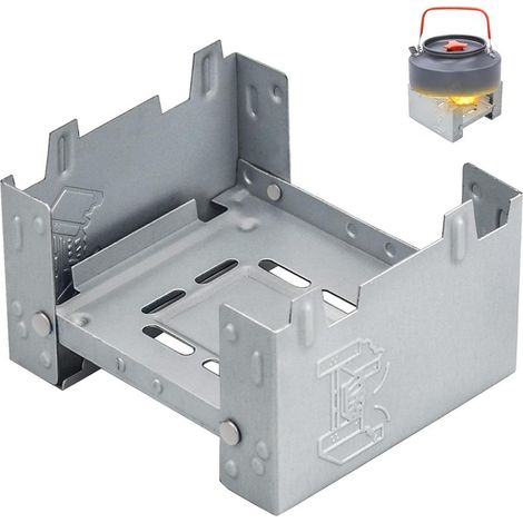 Réchaud à Alcool, Réchaud de camping,Récipients Pliants à Poche pour Réchaud pour Camping ,Réchaud à combustible solide à alcool (1/5)