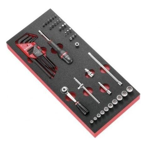 Modulo utensili Facom modm.r161-36pb schiuma 46 pezzi