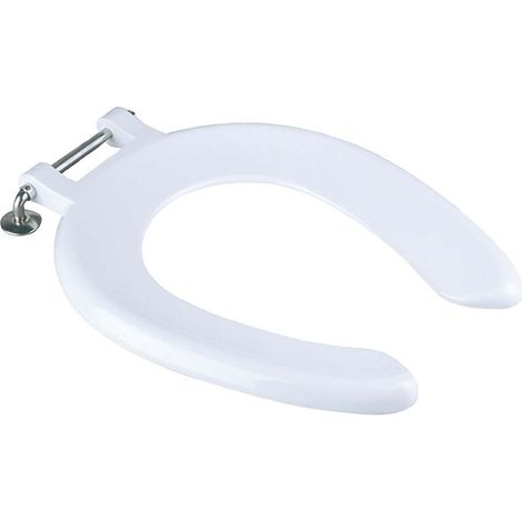 Crescent Junior Toilet Seat Stainless Hinge – White