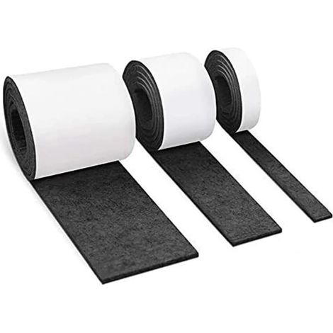 Rouleau de 3 bandes de feutrine autocollantes en polyester, es pour la (1/5)