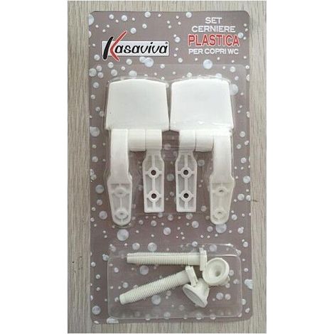 KIT MONTAGGIO COPRI WC PLASTICA