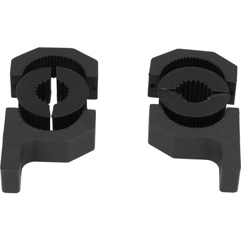 Support de fixation pour barre anti-encastrement 4 pièces 25-40 mm, collier de serrage pour tube de protection, pare-chocs auto (1/5)