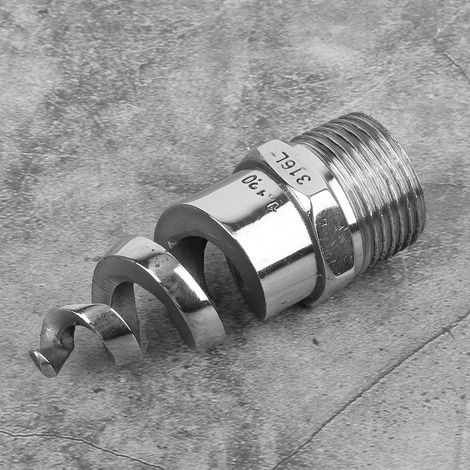 Buse spirale en acier inoxydable 316L SPJT G1 DN25 (1/5)
