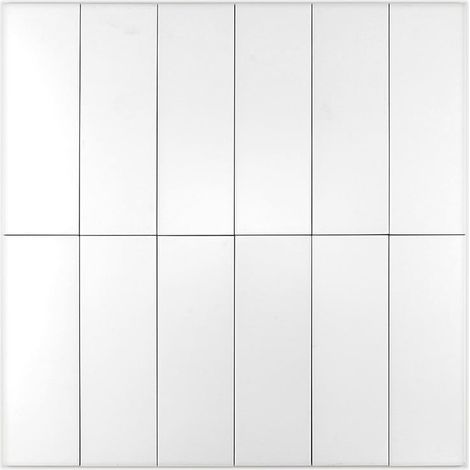 Carrelage Mur Mainzu White Mate 10x30 cm