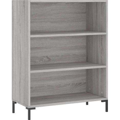 Maison Exclusive - Libreria Grigio Sonoma 69,5x32,5x90 cm in Legno Multistrato (1/5)
