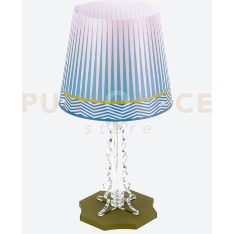 LAMPADA DA TAVOLO PICCOLA BRIGHELLA 1 LUCE ATTACCO E14 DISEGNO MODERN