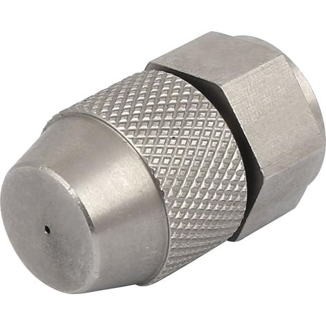 Buse de brumisation à filetage interne en acier inoxydable 304, 1/4 BSP, diamètre pulvérisation 0,8