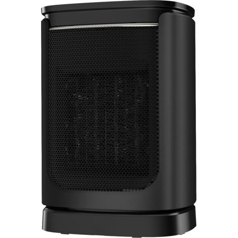 Radiateur électrique céramique silencieux, chauffage d’appoint puissant et compact. Sécurité renforcée pour bureau et maison. (1/5)