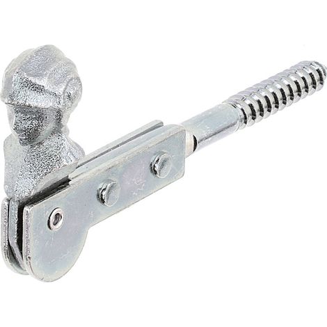 GAH Alberts Fensterladenfeststeller L.129mm STA galv.verz.d.pass.o.Anschlag - 314699 (1/3)