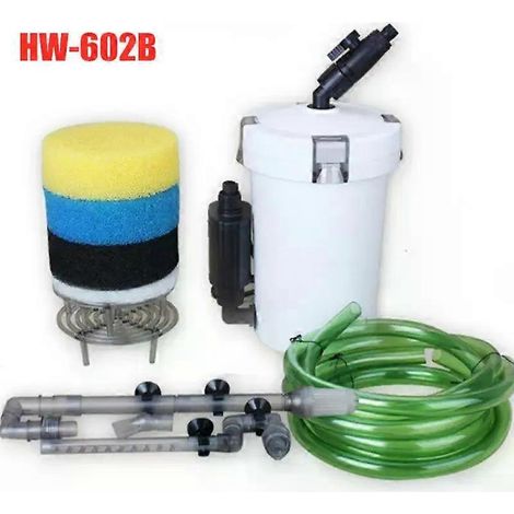 Filtre externe ultra-silencieux pour aquarium, modèles HW-602/603, HW-602B/603B, LW-602/603, LW-602B/603B, pompe pour aquarium. - AquaForge