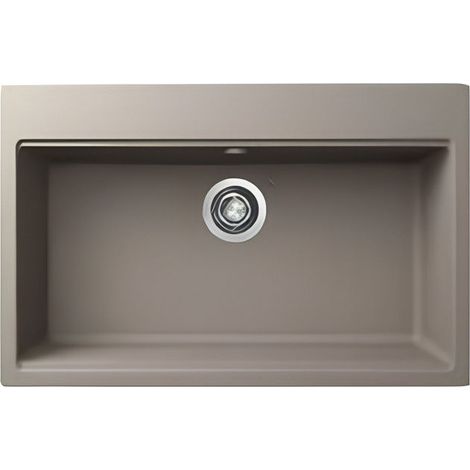 Elleci Time 130 LG213043 Lavello da Incasso Granitek Matt Tortora 79x51 cm