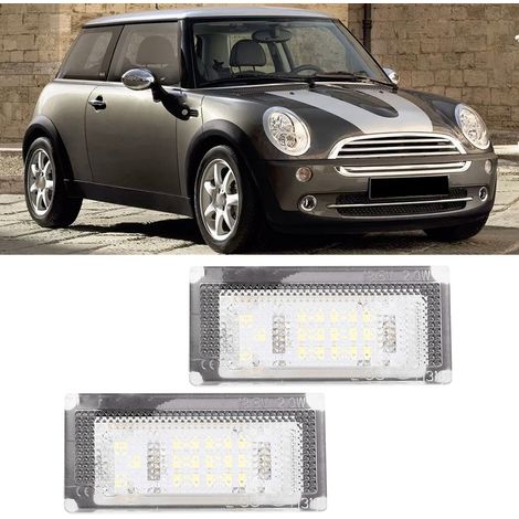 12V 18 SMD LED Kennzeichenbeleuchtung für Mini Cooper S R53 2001-2006, Paar Kennzeichenbeleuchtung, weiße Glühbirnen (1/5)