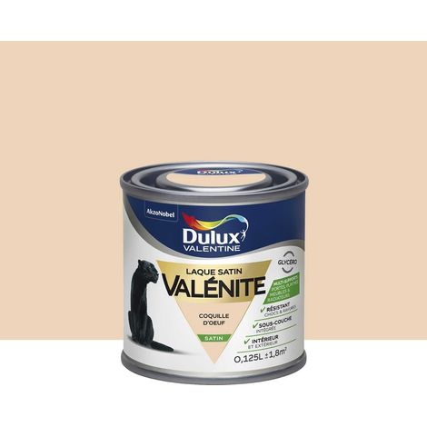 Testeur Laque Satin Dulux Valentine Valénite Coquille D'oeuf 0,125 L (1/2)