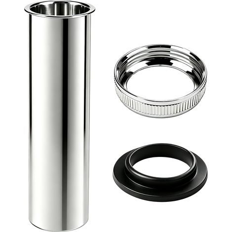 Tube Plongeur Siphon Acier Inoxydable de 120 mm, G1-1/4 Tube Plongeur (1/5)