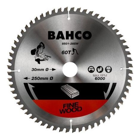 BLADES FOR WOOD CUTTING CORDED MACHINES 8501-260-24SW - BAHCO