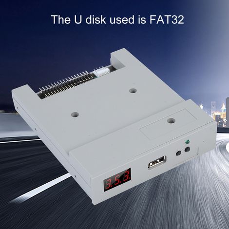Émulateur de disquette USB 1,44 Mo 3,5" pour disques durs SSD, Plug & Play SFR1M44-U100 (1/4)
