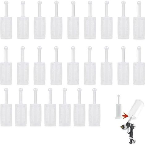 Filtre à Peinture - Non spécifié - 30 Pièces - Nylon - HVLP - Compatible avec Pulvérisateurs à Gravité (1/4)