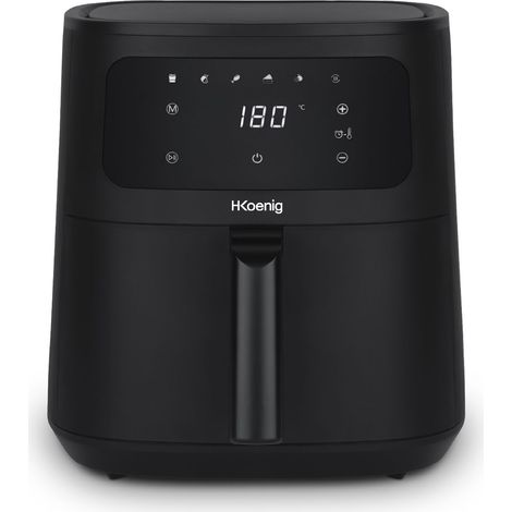 Friteuse sans huile HKoeNIG - FRY840 - Capacité 4L - 6 programmes de cuisson - 1300W (1/5)
