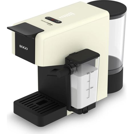Multikapsel-Kaffeemaschine mit integriertem Montalatte 1400W, 20 bar, 0,85l Wassertank, 0,2l Milchtank