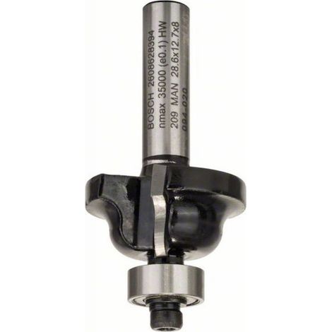 Bosch PROFILfräser B, 8 mm, R1 4 mm, B 8 mm, L 12,4 mm, G 54 mm