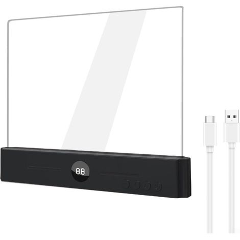 Lampe de lecture LED intelligente rechargeable avec gradation (1/5)