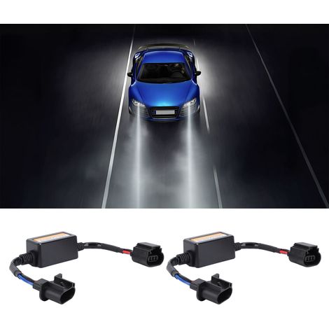Kit Anti-erreur Canbus LED H13 pour Voiture - 2 Pièces Éliminateur Flickering Haute Compatibilité (1/5)