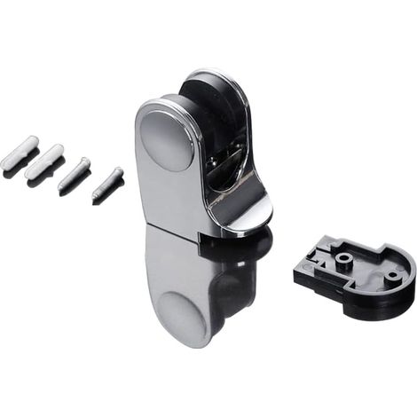 Support de Douche à Fixation Murale pour Pomme de Douche à Main Support Réglable en Hauteur Grand Angle Réglable pour Convenir à Tout Espace de Salle de Bain (1/5)