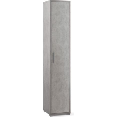 Armadio 1 Anta 39x199x41 cm Cemento (1/2)