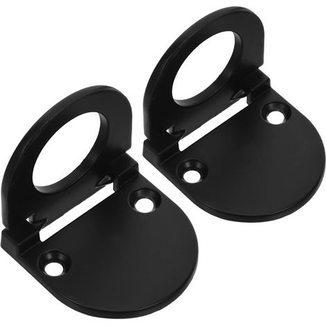 2 Pieces Concealed Cabinets Recessed Brushed Drawers Dresser Handles (1/5)