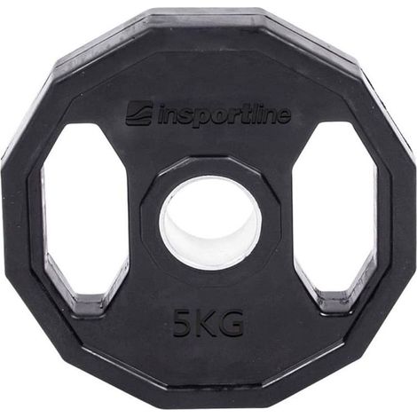 Insportline Disque Olympique Caoutchouté Ruberton 5 kg 50 mm
