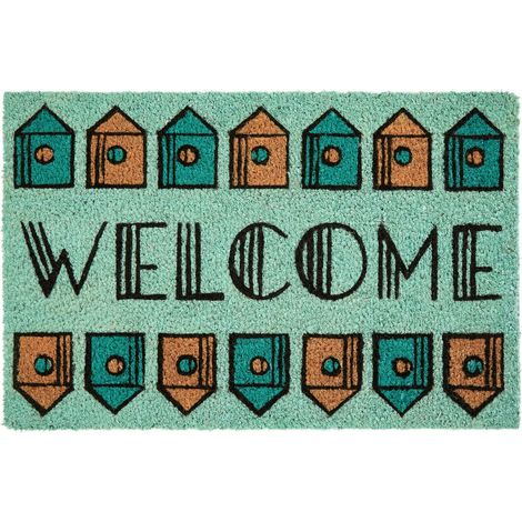 Premier Housewares Welcome Home Light Green Doormat (1/4)