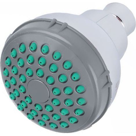 Pommeau de douche à jet vert avec orifice de sortie d'eau, haute pression, amovible, petit modèle pour accessoires de salle de bain (1/5)