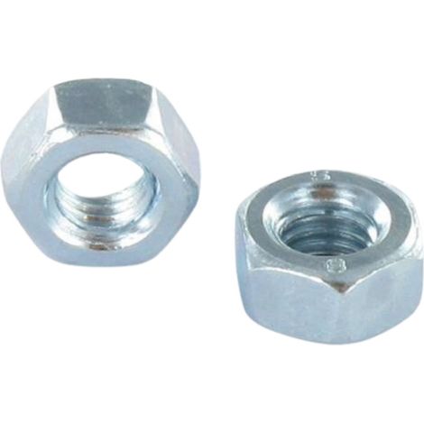 Ecrou Hexagonal HU M12 Pas Gauche Classe 8 Acier zingué - 30 pièces (1/2)