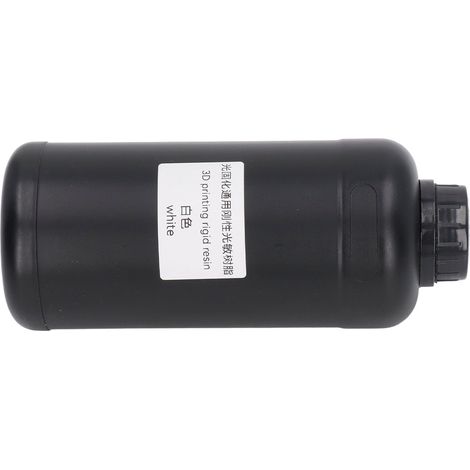 1000 ml lichtempfindliches Druckharz, universelles Hartharz für DLP-LCD-3D-Drucker, weiß, schnellhärtend (1/5)