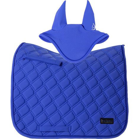 full, rosa: Set cuffia e sottosella da dressage modello Aura con targhetta DISTINTO  più  Cappellino omaggio