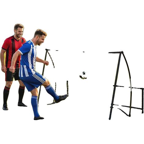Red de rebote, herramienta de entrenamiento portátil, diseño ajustable, color negro. (1/5)