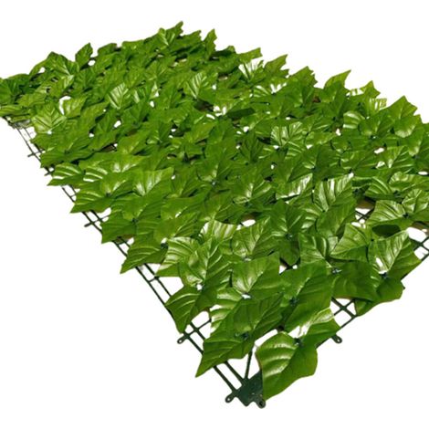 Clôture murale artificielle, décoration de clôture, pelouse, feuillage vert, clôture de balcon, revêtement d'enclos, fausse plante verte, plafond (1/5)
