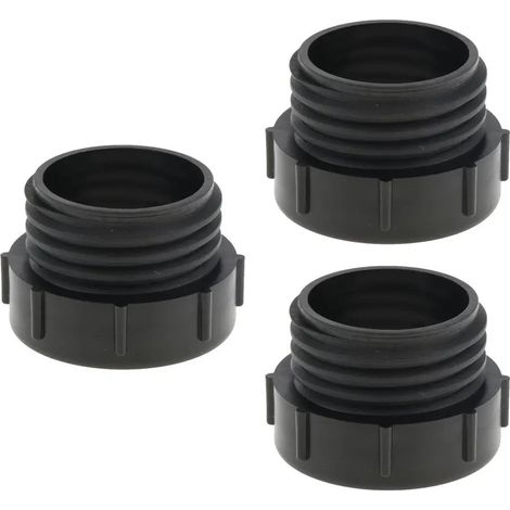 Adaptateur de vanne IBC 38 mm, raccord tonne, vanne (1/5)