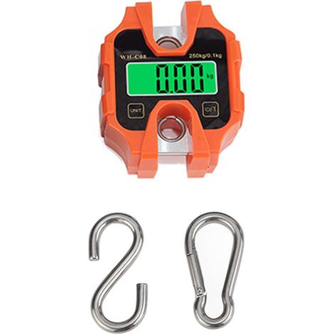 Balance suspendue avec écran LCD, balance de grue étanche, outil de pesage pour entrepôt et bagages