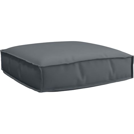 Cojín de palé para asiento Antracita 60 x 60 x 12 cm
