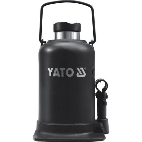 30 T YATO Hydraulischer Wagenheber Stempelwagenheber Flaschenwagenheber mit 1 stufigem Kolben und zusätzlicher Spindelverstellung
YATO Hydraulischer Wagenheber Stempelwagenheber 30T Flaschenwagenheber (1/5)