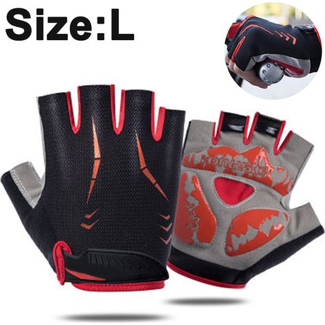 Gants D Entrainement - Cuir Naturel - Paume Rembourrée Antidérapante - Pour Musculation, Aviron, Cyclisme, Kettlebell - Par Paire (1/5)