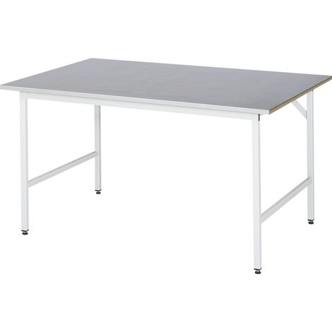 Rau Arbeitstisch Stahl BxTxH 1500x1000x800-850mm (1/4)