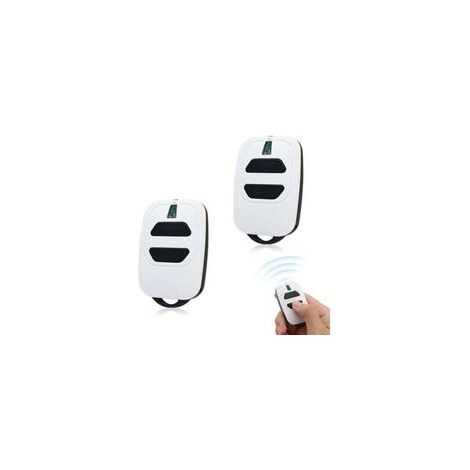 Juego de 2 mandos a distancia para puertas de garaje, mando universal para puertas de garaje, 433,92 MHz, compatible con DEA GT2, GT4, MIO, TR2, TR4, R2N - Crezuo (1/4)