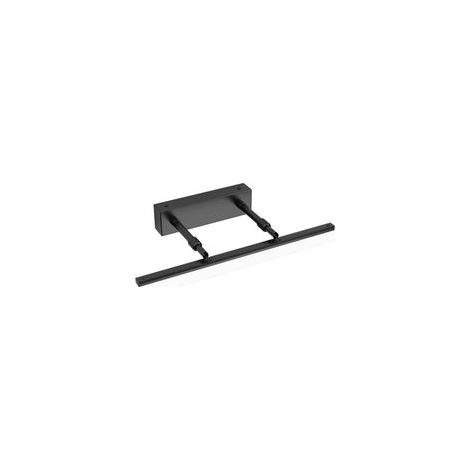 Lampe Miroir LED 40CM, Applique Salle de Bain 585LM 9W 6000K, Lampe Miroir pour Salle de Bain IP44 Applique LED Lampe Salle de Bain Moderne Avec Tête de Lumière Réglable (Noir 40cm) (1/5)