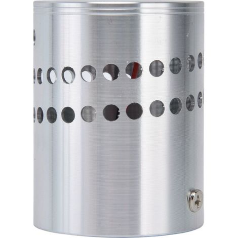 Aplique de pared LED de aluminio en espiral, resistente a la corrosión, 3W, regulable, para porche o sala de estar, rojo (1/5)