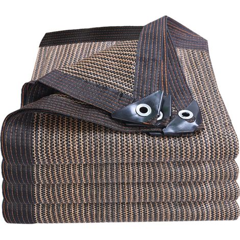 Brise-vue pour balcon - Maille de traction renforcée - Taux d'ombrage de 95 % - Coupe-vent - Pour appartements, jardin, voiture, abri de jardin (2 x 2 m) (1/5)
